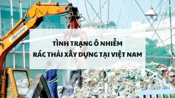 Ô nhiễm rác thải xây dựng tại Việt Nam hiện nay
