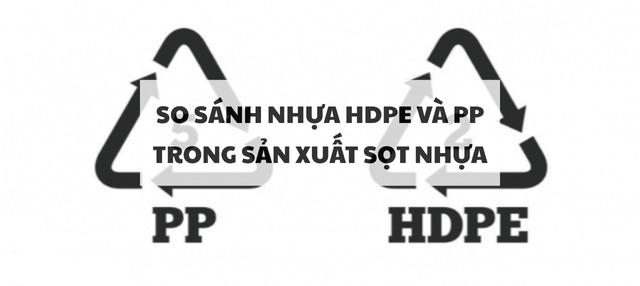 Nhựa HDPE và PP trong sản xuất sọt nhựa